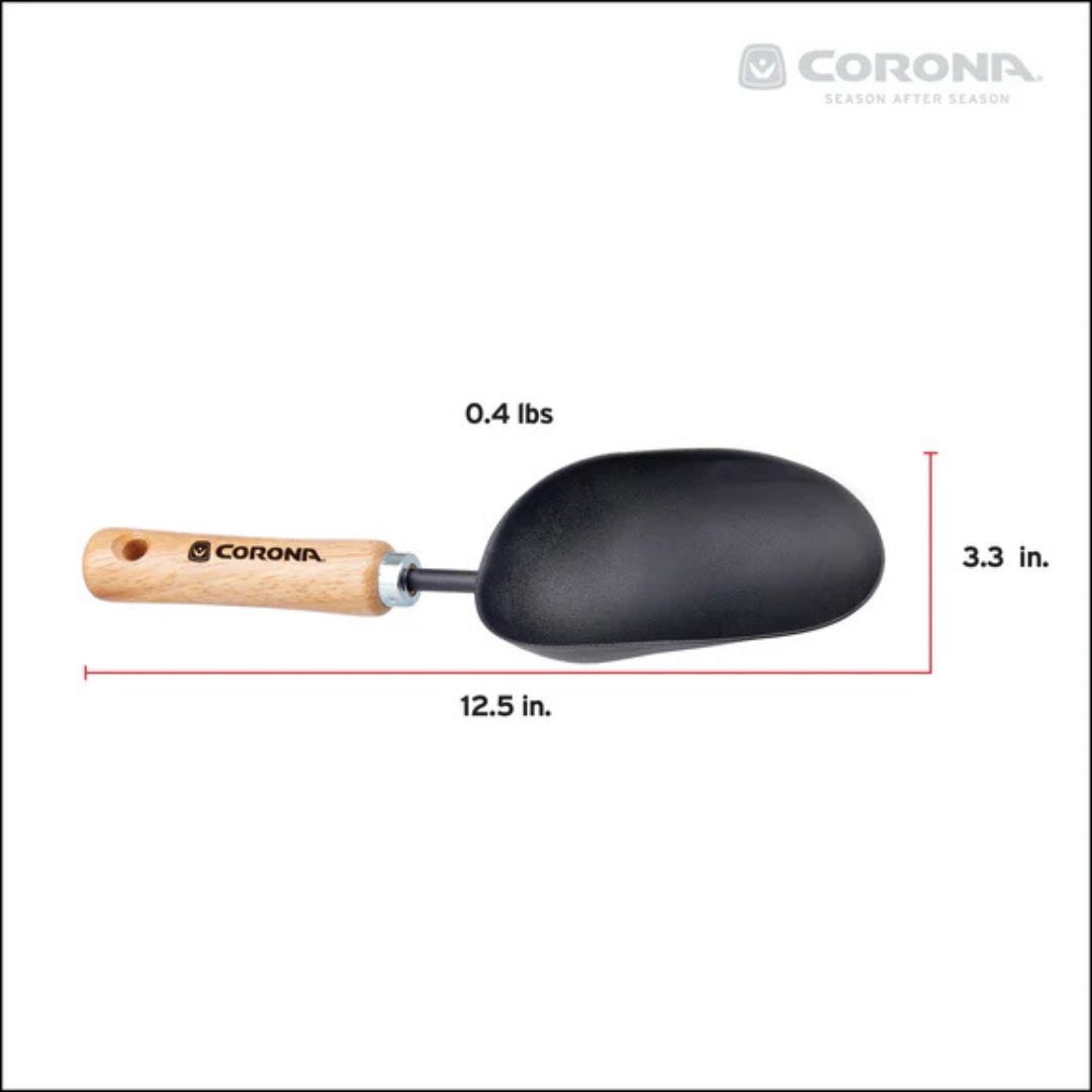 Wooden Handle Scoop – Corona – 12.5″